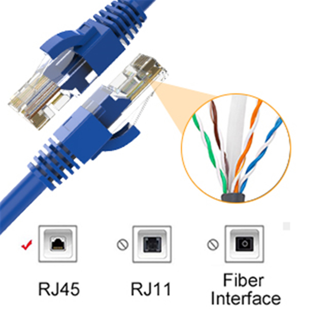 Патч-кабель Ethernet CAT 5e KY-C026 (9)