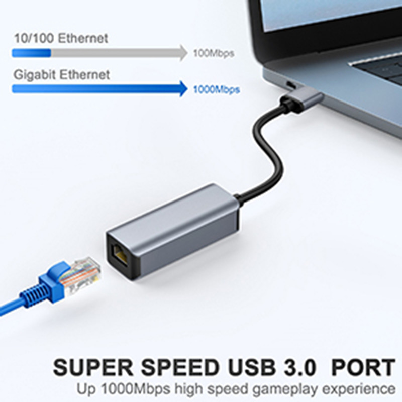 USB 3.0 Ethernet Adaptörü (12)