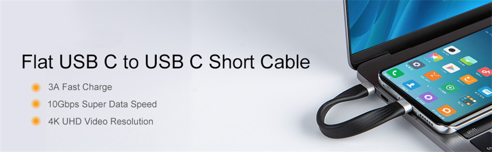 Повнофункціональний кабель USB 3.1 Type-C Gen 2 FPC KY-C011 (7)