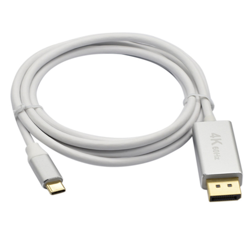 USB Type C to DisplayPort DP Male to Male Cable 4K 60HZ 6FT (KY-C017) (3)